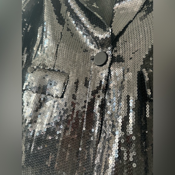Sequin Fitted Blazer - Picture 8 of 13